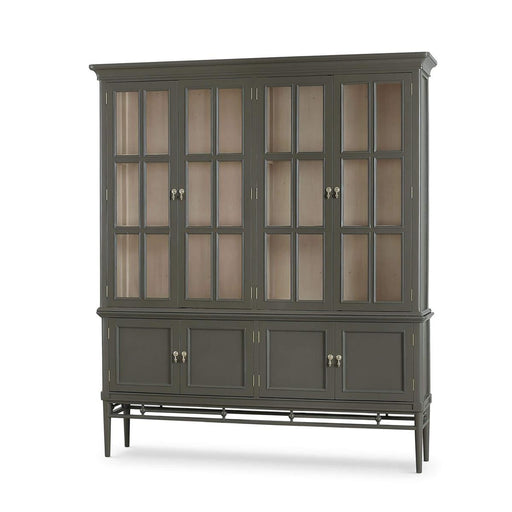 Bramble - Seraphine 4 Door Glass Display Cabinet w/ Glass Shelves - BR-29078 - GreatFurnitureDeal