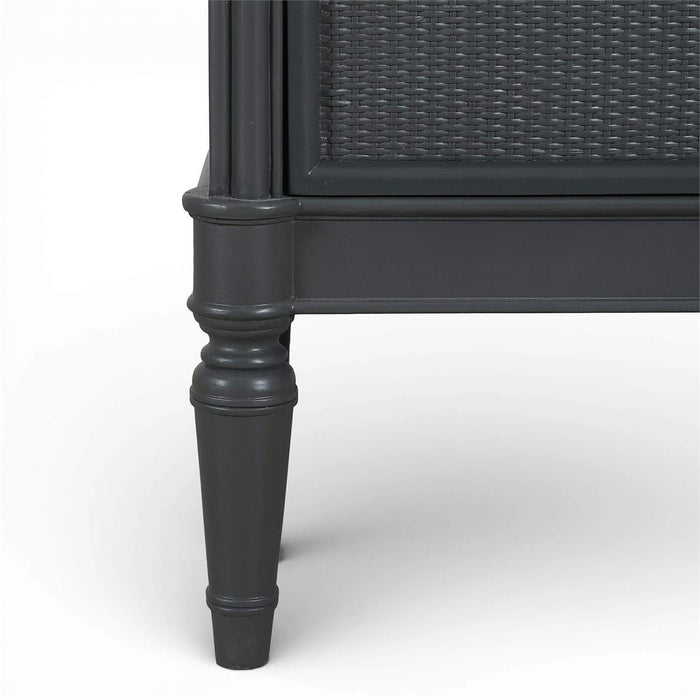 Bramble - Langford 3 Drawer Nightstand w/ Rattan - BR-29089 - GreatFurnitureDeal