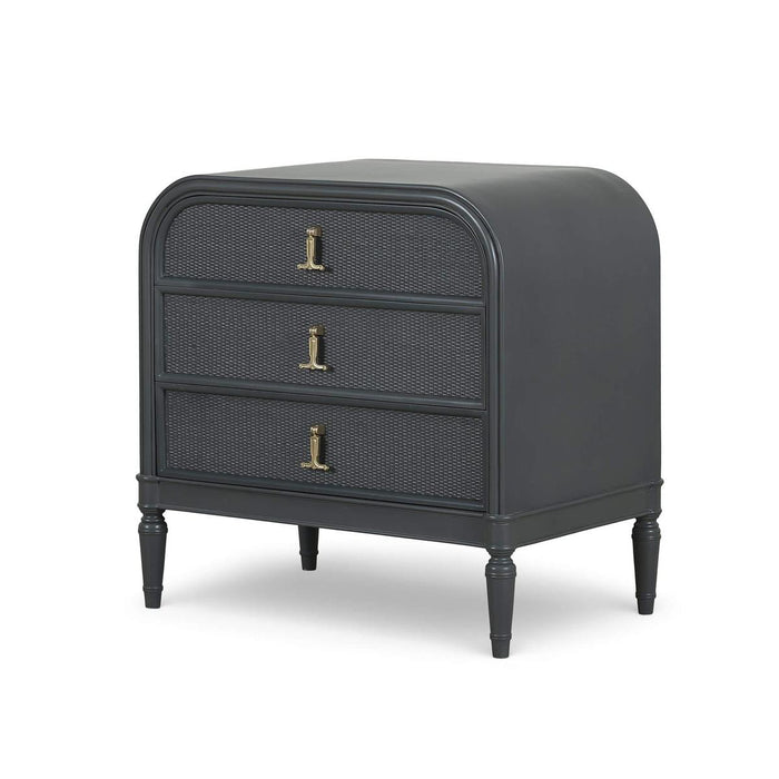 Bramble - Langford 3 Drawer Nightstand w/ Rattan - BR-29089 - GreatFurnitureDeal