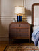 Bramble - Langford 3 Drawer Nightstand w/ Rattan - BR-29089 - GreatFurnitureDeal