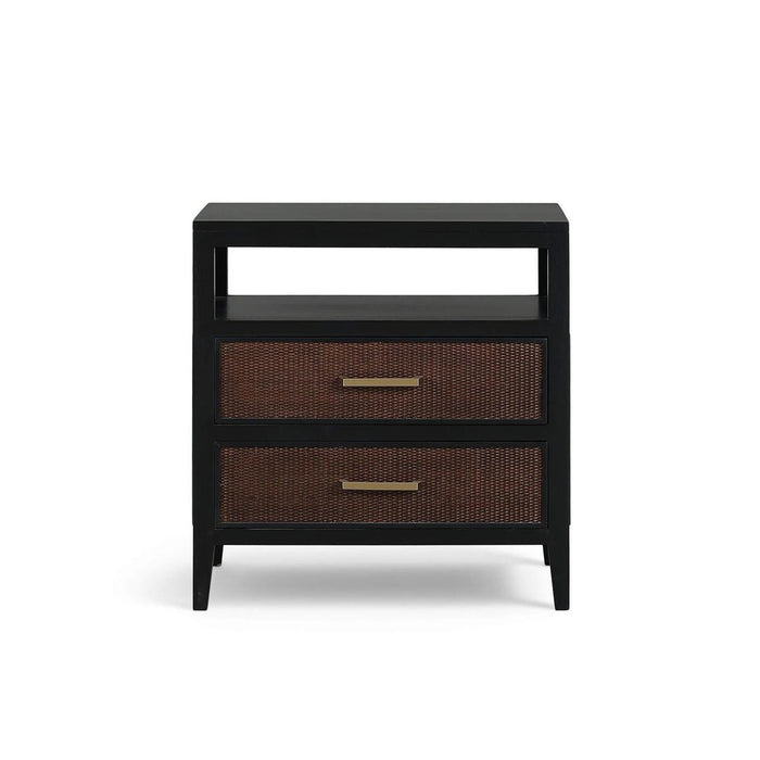 Bramble - Marisol 2 Drawer Nightstand w/ Open Shelf - BR-29093 - GreatFurnitureDeal