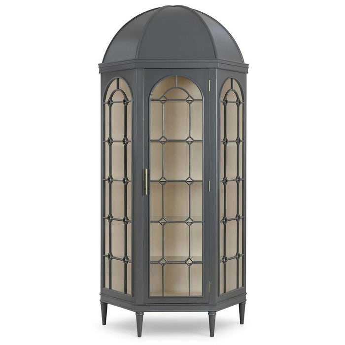Bramble - Chambre Dome Display Cabinet w/ Glass Shelves - BR-29095 - GreatFurnitureDeal