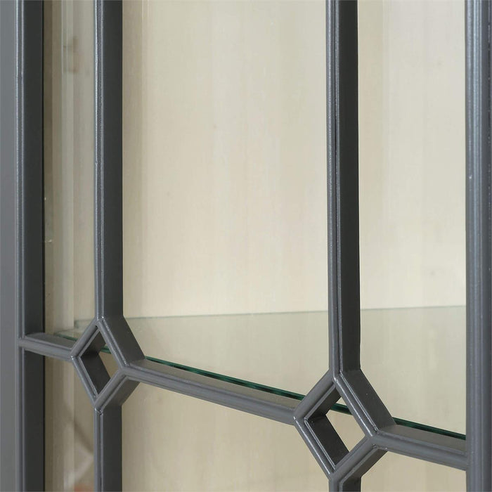 Bramble - Chambre Dome Display Cabinet w/ Glass Shelves - BR-29095 - GreatFurnitureDeal