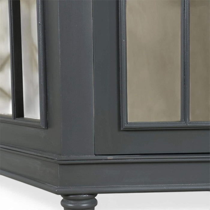 Bramble - Chambre Dome Display Cabinet w/ Glass Shelves - BR-29095 - GreatFurnitureDeal