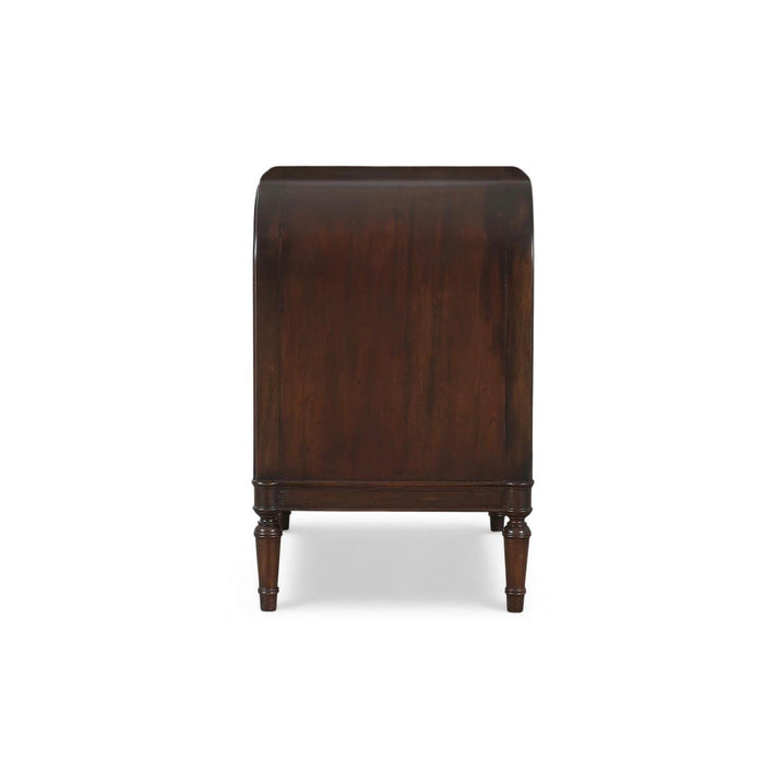 Bramble - Langford 1 Drawer Bedside Table w/ Rattan - BR-29101 - GreatFurnitureDeal