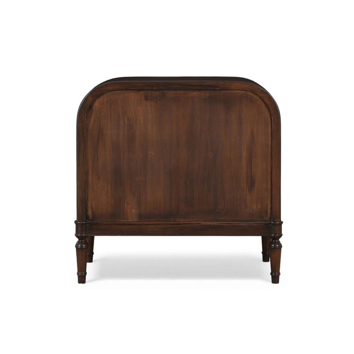 Bramble - Langford 1 Drawer Bedside Table w/ Rattan - BR-29101 - GreatFurnitureDeal