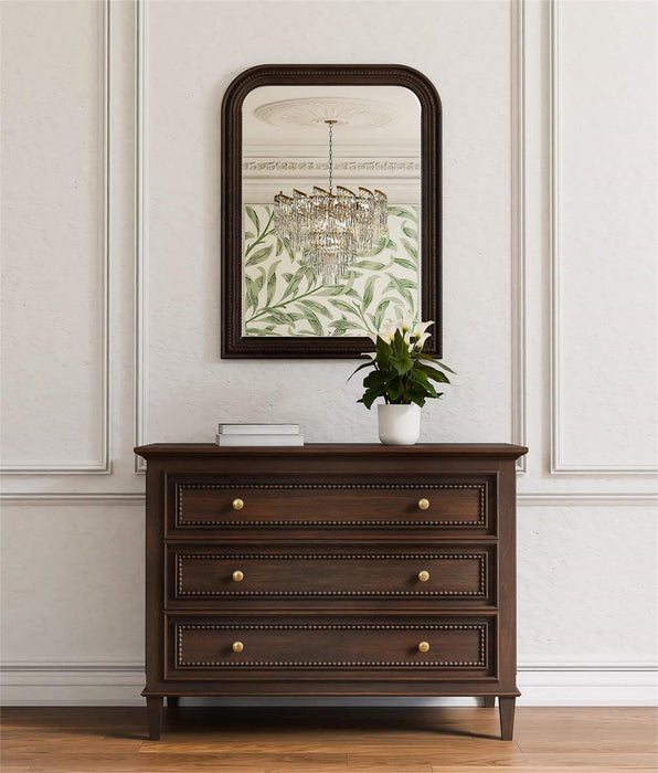 Bramble - Vivienne Arched Mirror in Walnut - 29102WLT-----