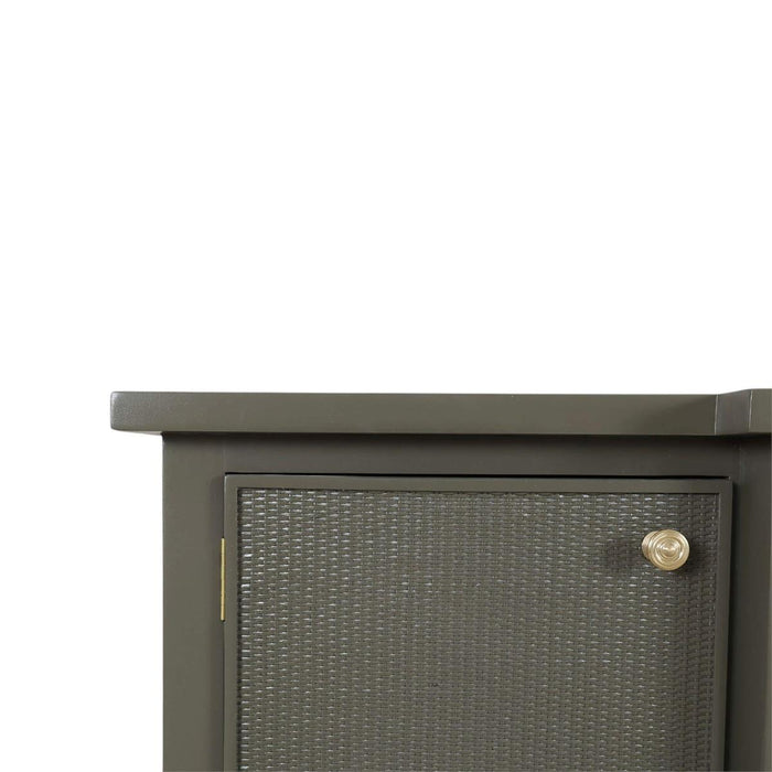 Bramble - Marisol Sideboard w/ Rattan - BR-29104 - GreatFurnitureDeal