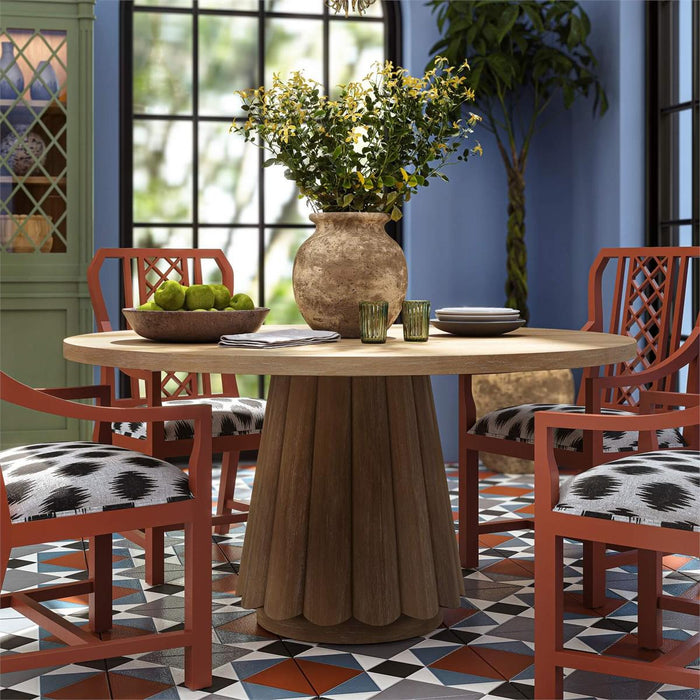 Bramble - Camille Round Dining Table 60''- BR-29105 - GreatFurnitureDeal