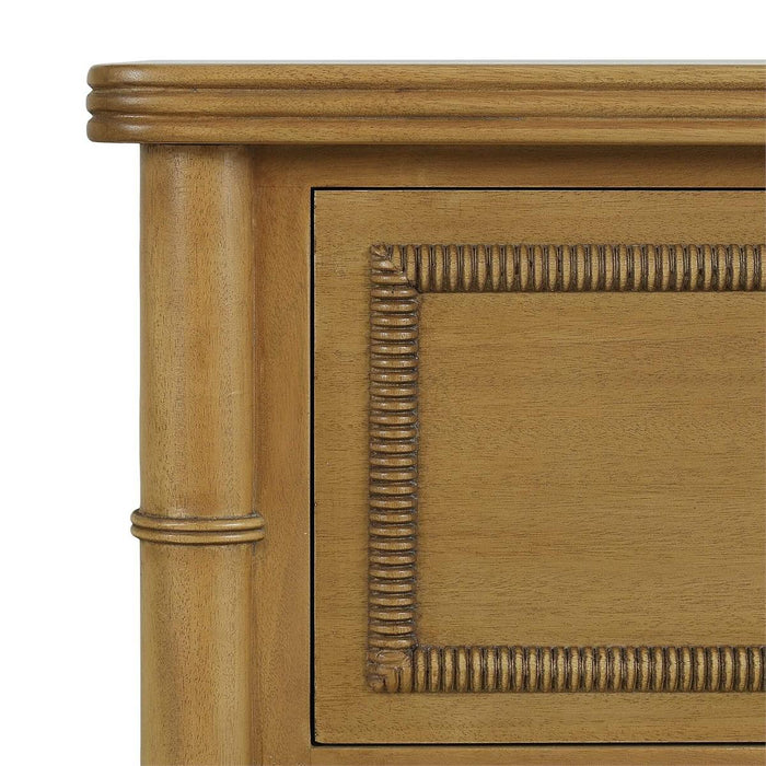 Bramble - Martinique 2 Drawer Nightstand - BR-29107 - GreatFurnitureDeal