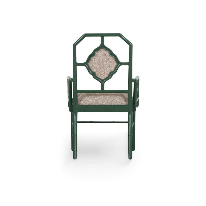 Bramble - Chinois Dining Armchair w/ Upholstered Back - BR-29111 - GreatFurnitureDeal