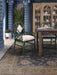 Bramble - Chinois Dining Armchair w/ Upholstered Back - BR-29111 - GreatFurnitureDeal