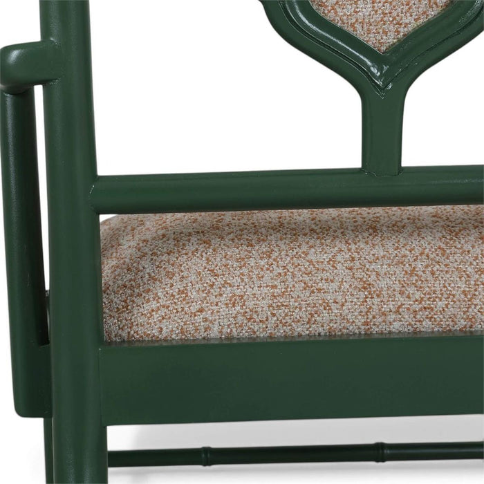 Bramble - Chinois Dining Armchair w/ Upholstered Back - BR-29111 - GreatFurnitureDeal