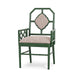 Bramble - Chinois Dining Armchair w/ Upholstered Back - BR-29111 - GreatFurnitureDeal