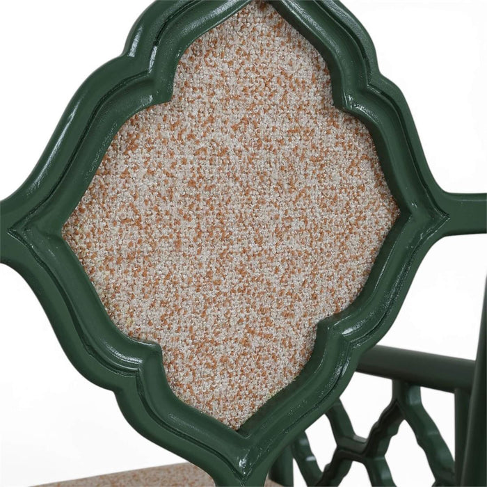 Bramble - Chinois Dining Armchair w/ Upholstered Back - BR-29111 - GreatFurnitureDeal