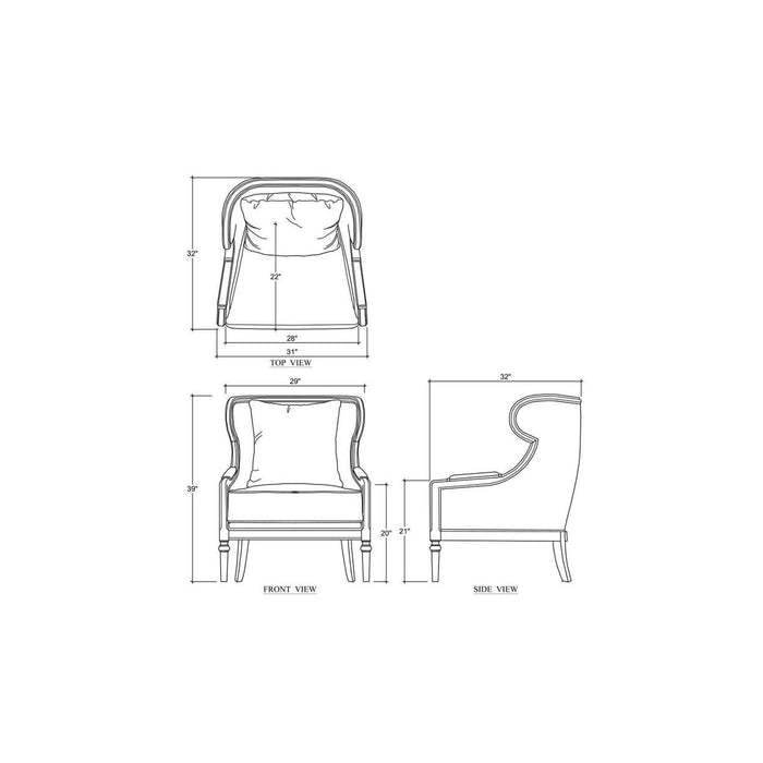 Bramble - Palmetto Lounge Chair - BR-29112 - GreatFurnitureDeal