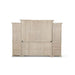 Bramble - French Hens Media Cabinet w/ Glass Shelves on Sides - BR-29118 - GreatFurnitureDeal