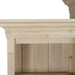 Bramble - French Hens Media Cabinet w/ Glass Shelves on Sides - BR-29118 - GreatFurnitureDeal