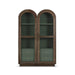 Bramble - Vannes Double Dome Display Cabinet w/ Glass Doors - BR-29127 - GreatFurnitureDeal