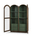 Bramble - Vannes Double Dome Display Cabinet w/ Glass Doors - BR-29127 - GreatFurnitureDeal