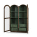 Bramble - Vannes Double Dome Display Cabinet w/ Glass Doors - BR-29127 - GreatFurnitureDeal