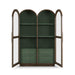 Bramble - Vannes Double Dome Display Cabinet w/ Glass Doors - BR-29127 - GreatFurnitureDeal