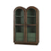 Bramble - Vannes Double Dome Display Cabinet w/ Glass Doors - BR-29127 - GreatFurnitureDeal