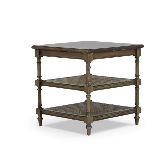 Bramble - Palmetto Side Table w/ Open Shelves - BR-29131 - GreatFurnitureDeal
