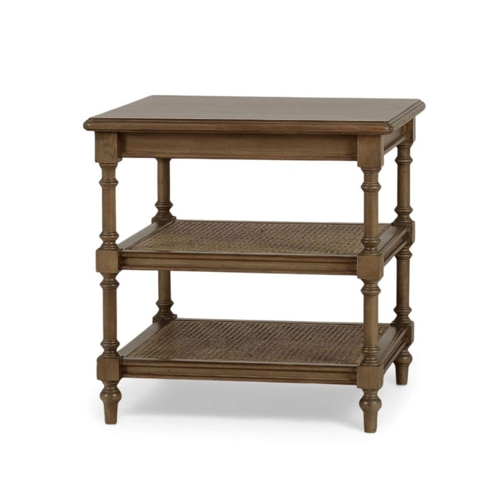 Bramble - Palmetto Side Table w/ Open Shelves - BR-29131 - GreatFurnitureDeal