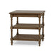 Bramble - Palmetto Side Table w/ Open Shelves - BR-29131 - GreatFurnitureDeal