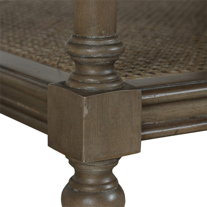 Bramble - Palmetto Side Table w/ Open Shelves - BR-29131 - GreatFurnitureDeal