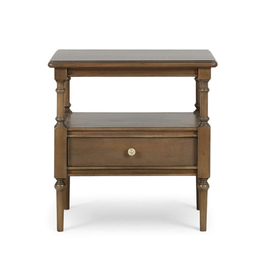 Bramble - Palmetto Side Table w/ Open Shelf & Drawer - BR-29132 - GreatFurnitureDeal