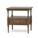 Bramble - Palmetto Side Table w/ Open Shelf & Drawer - BR-29132 - GreatFurnitureDeal