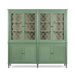 Bramble - Kelly 4 Door Glass Display Cabinet w/ Glass Shelves - BR-29138 - GreatFurnitureDeal