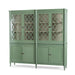 Bramble - Kelly 4 Door Glass Display Cabinet w/ Glass Shelves - BR-29138 - GreatFurnitureDeal