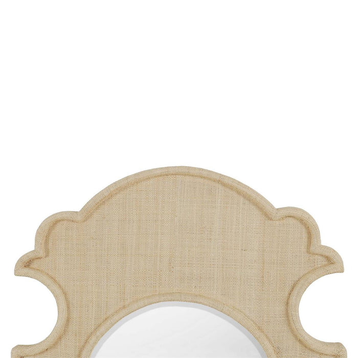 Bramble - Lotus Mirror in Raffia Raw - 29143RFRW-----