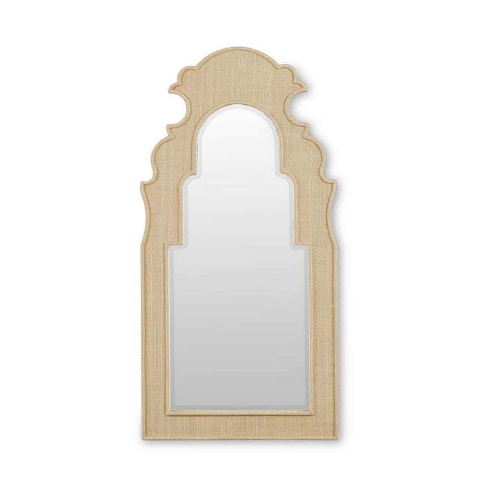 Bramble - Lotus Mirror in Raffia Raw - 29143RFRW-----