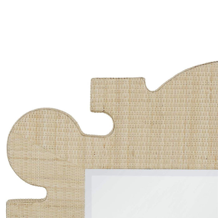 Bramble - Rodeo Mirror w/ in Rattan Natural - 29144RNAT-----