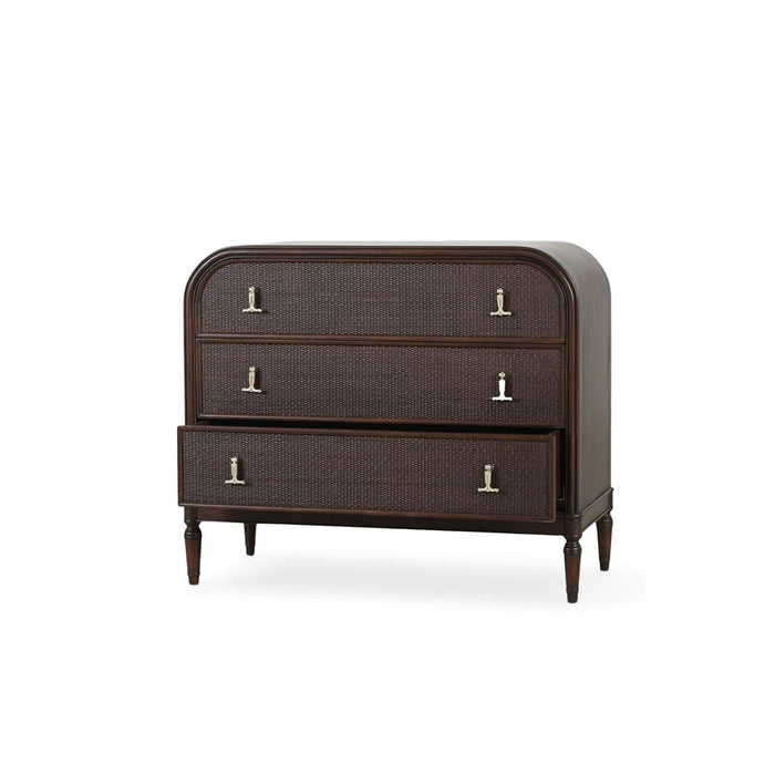 Bramble - Langford 3 Drawer Dresser w/ Rattan - BR-29148 - GreatFurnitureDeal