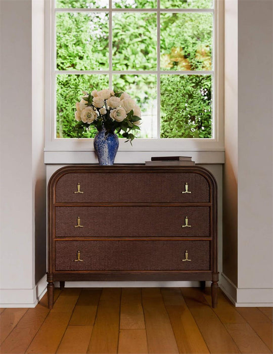 Bramble - Langford 3 Drawer Dresser w/ Rattan - BR-29148 - GreatFurnitureDeal