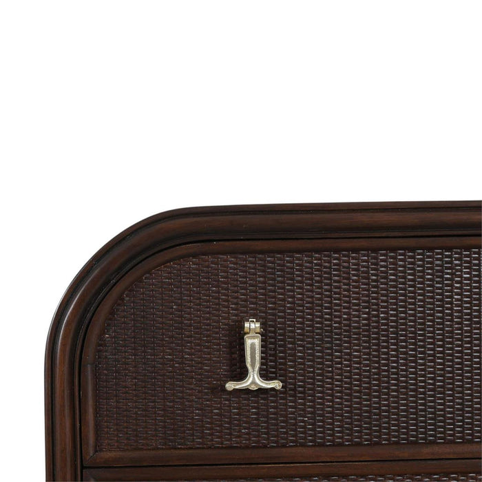 Bramble - Langford 3 Drawer Dresser w/ Rattan - BR-29148 - GreatFurnitureDeal