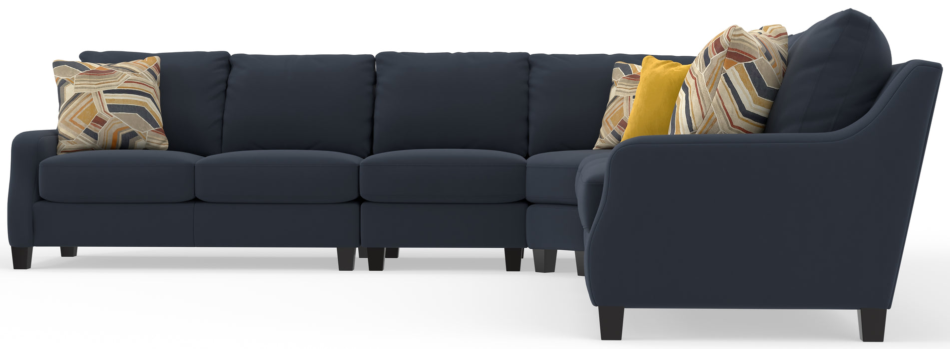 Jackson Furniture - Foley 5 Piece Sectional in Jeans - 2915-46-31-58-31-42-JEANS - GreatFurnitureDeal