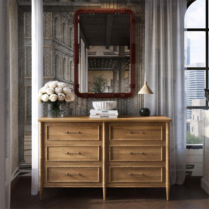 Bramble - Martinique 6 Drawer Dresser - BR-29153 - GreatFurnitureDeal
