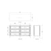 Bramble - Martinique 6 Drawer Dresser - BR-29153 - GreatFurnitureDeal