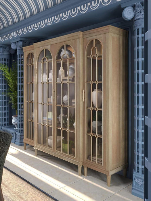 Bramble - Chambre Display Cabinet w/ Glass Shelves - BR-29154 - GreatFurnitureDeal