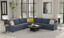 Jackson Furniture - Foley 4 Piece Sectional in Lead - 2915-46-58-31-42-LEAD-MTO - GreatFurnitureDeal