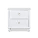 Bramble - Savannah 2 Drawer Bedside Table in Architectural White - 29173HRW----LDT - GreatFurnitureDeal