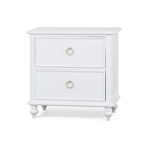 Bramble - Savannah 2 Drawer Bedside Table in Architectural White - 29173HRW----LDT - GreatFurnitureDeal
