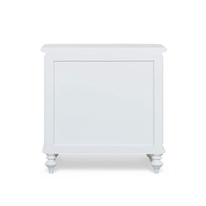 Bramble - Savannah 2 Drawer Bedside Table in Architectural White - 29173HRW----LDT - GreatFurnitureDeal