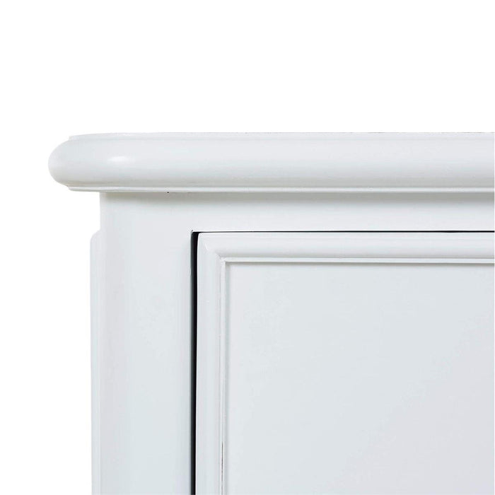 Bramble - Savannah 2 Drawer Bedside Table in Architectural White - 29173HRW----LDT - GreatFurnitureDeal